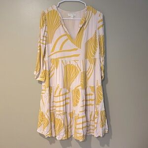 breezy tropical sorbet colour anthropologie sundress